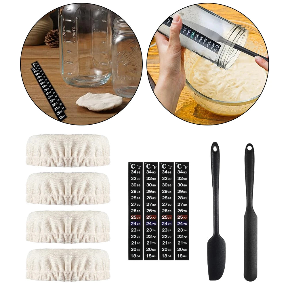 DoughMate – Sourdough Starter Kit with Tracker & Tools