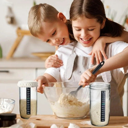 DoughMate – Sourdough Starter Kit with Tracker & Tools