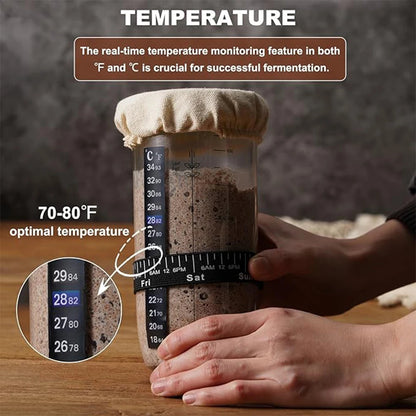 DoughMate – Sourdough Starter Kit with Tracker & Tools