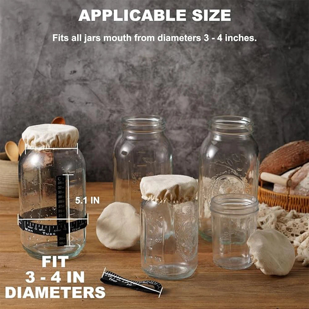 DoughMate – Sourdough Starter Kit with Tracker & Tools