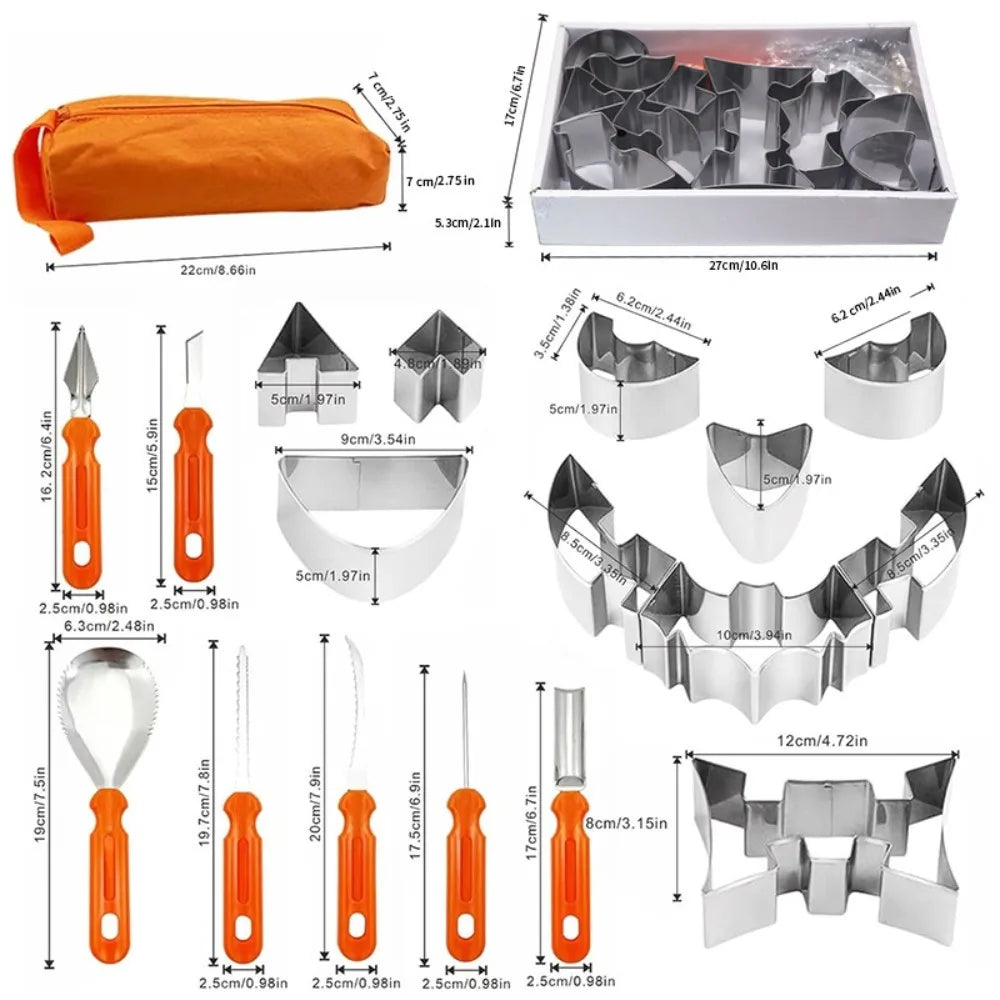SpookCarve – Halloween Pumpkin Carving & Baking Set