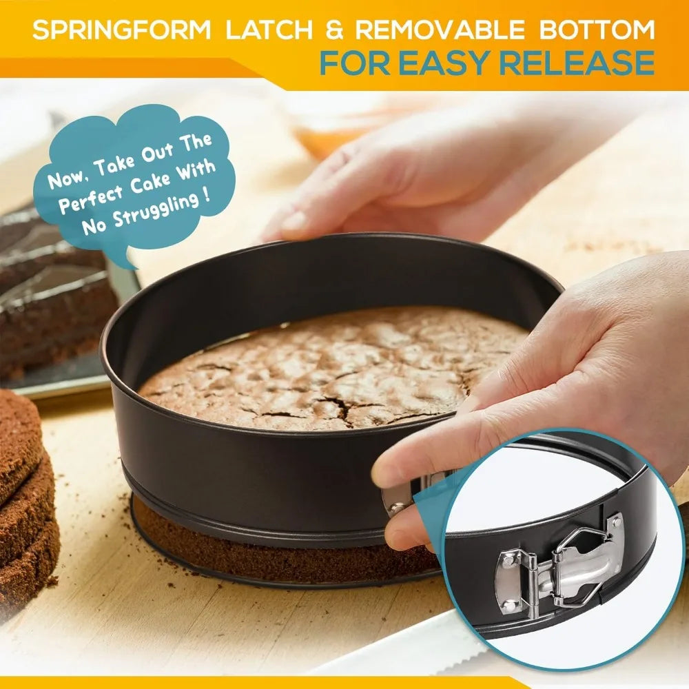 OvenJoy – 3 Piece Springform Cake Pan Set