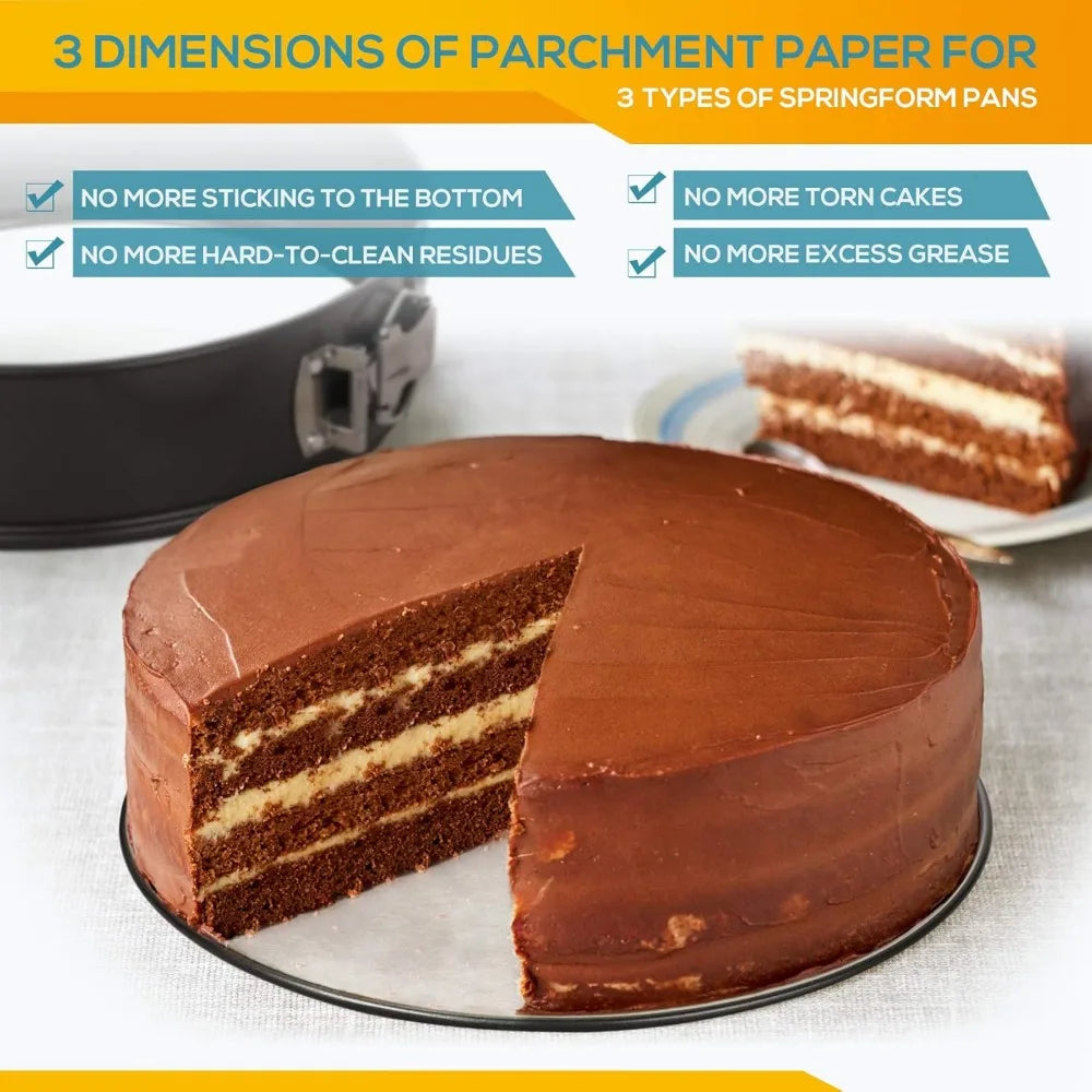 OvenJoy – 3 Piece Springform Cake Pan Set