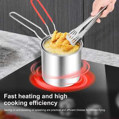 CrispMaster – Stainless Steel Deep Fryer Pot