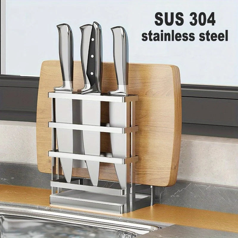 SteelStore – Stainless Steel Kitchen Knife Organizer