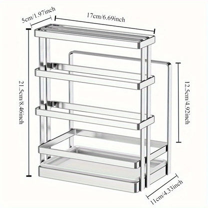 SteelStore – Stainless Steel Kitchen Knife Organizer