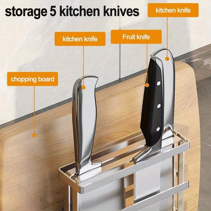 SteelStore – Stainless Steel Kitchen Knife Organizer