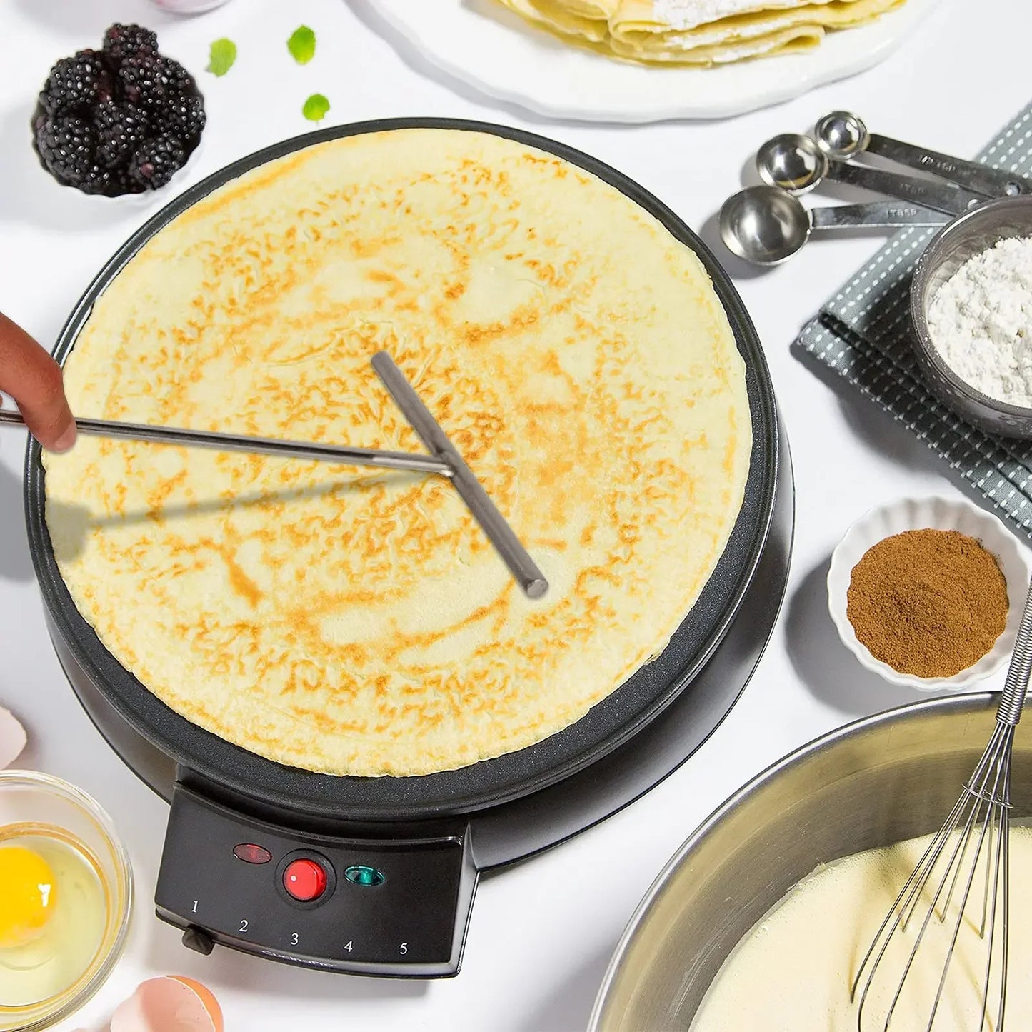 CrepeEase – Stainless Steel Batter Spreader