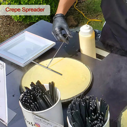 CrepeEase – Stainless Steel Batter Spreader