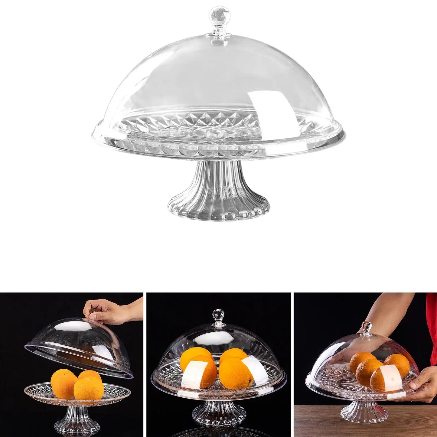 SweetDome – Cake Plate with Cover