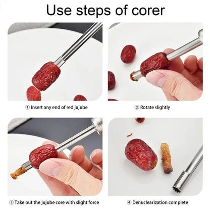 CoreEase – Stainless Steel Fruit Corer