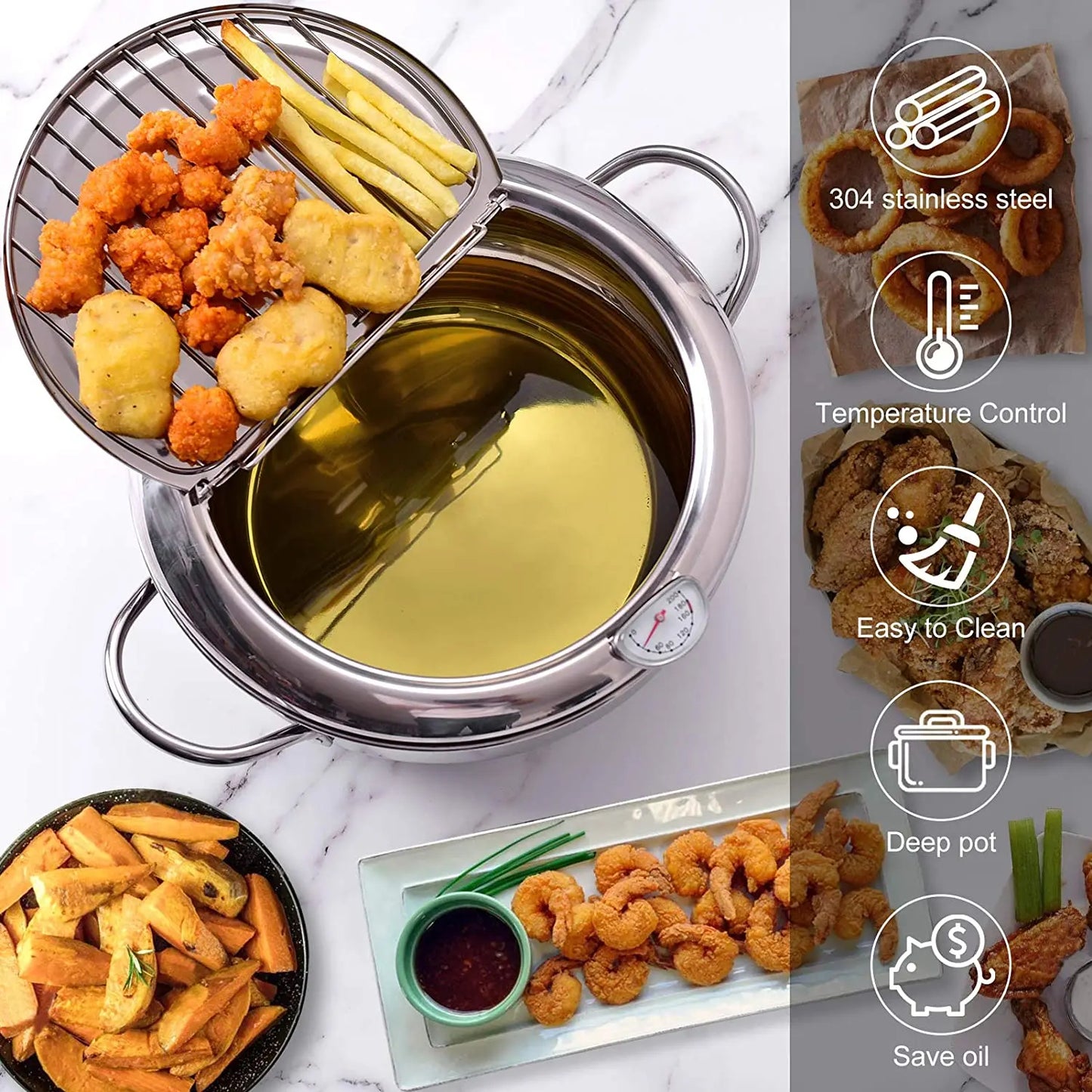FryMaster – Japanese Tempura Frying Pot
