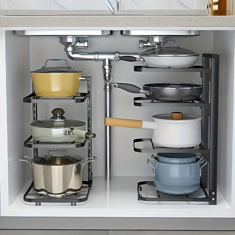 Panora – Adjustable Kitchen Pot Rack Organizer