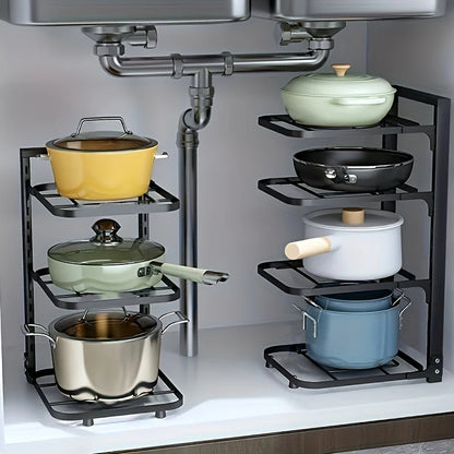 Panora – Adjustable Kitchen Pot Rack Organizer