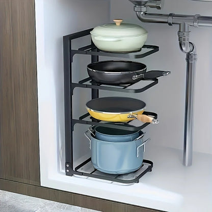 Panora – Adjustable Kitchen Pot Rack Organizer