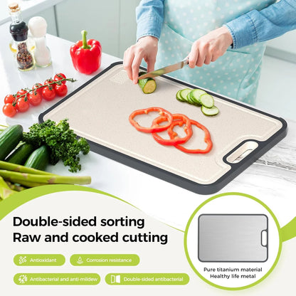 TitanEdge – Double-Sided Titanium Cutting Board