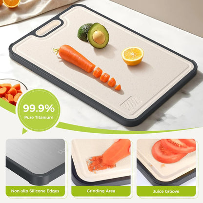 TitanEdge – Double-Sided Titanium Cutting Board