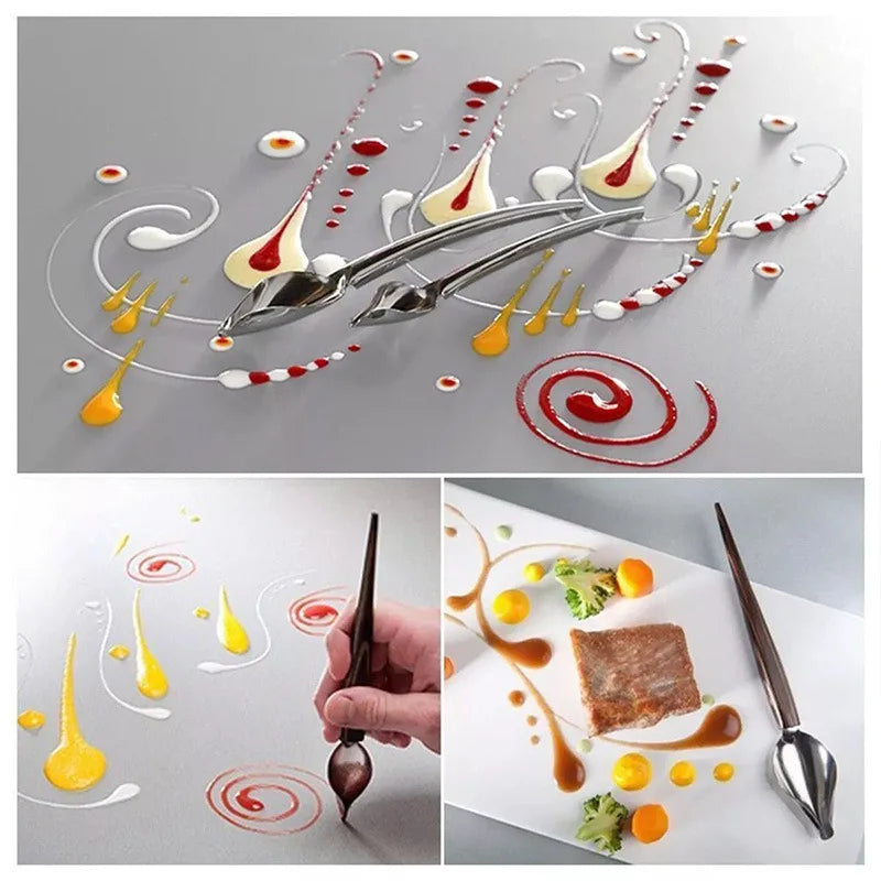 ChocoArt – Stainless Steel Sauce Decorating Spoon