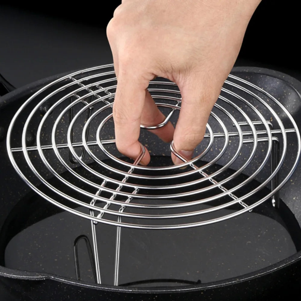 Steamora – Adjustable Stainless Steel Steamer Rack