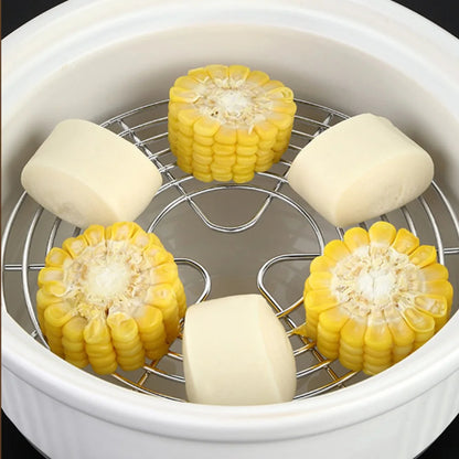 Steamora – Adjustable Stainless Steel Steamer Rack