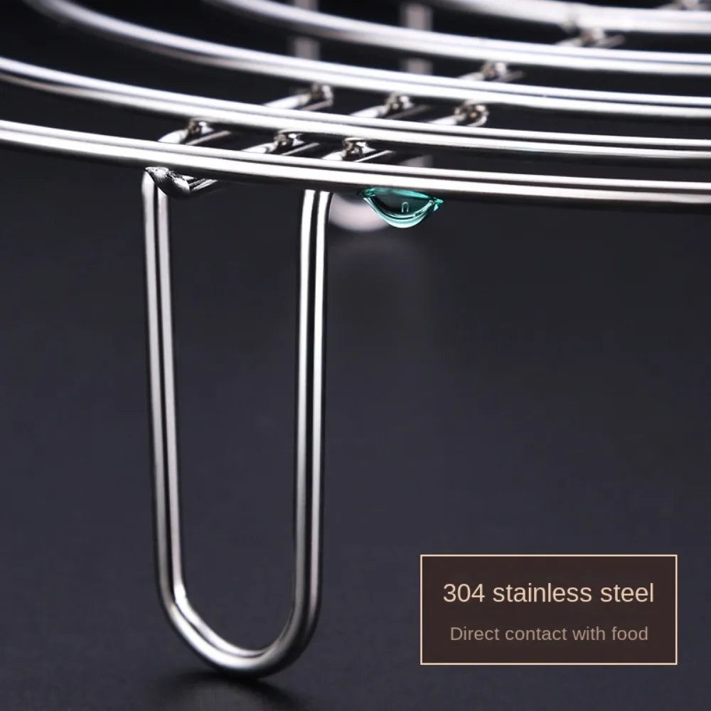 Steamora – Adjustable Stainless Steel Steamer Rack