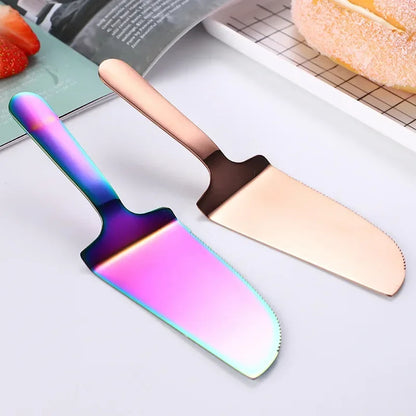 SliceForge – Stainless Steel Cake & Pie Server Set