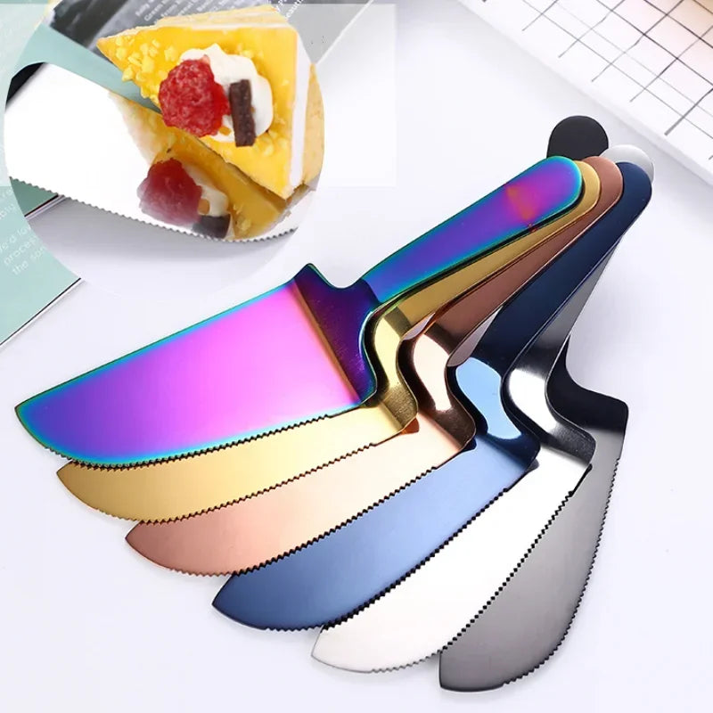 SliceForge – Stainless Steel Cake & Pie Server Set