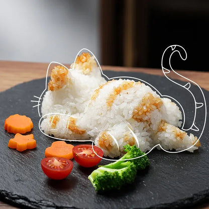 MoriMold – Cute Animal Sushi & Onigiri Mold Set