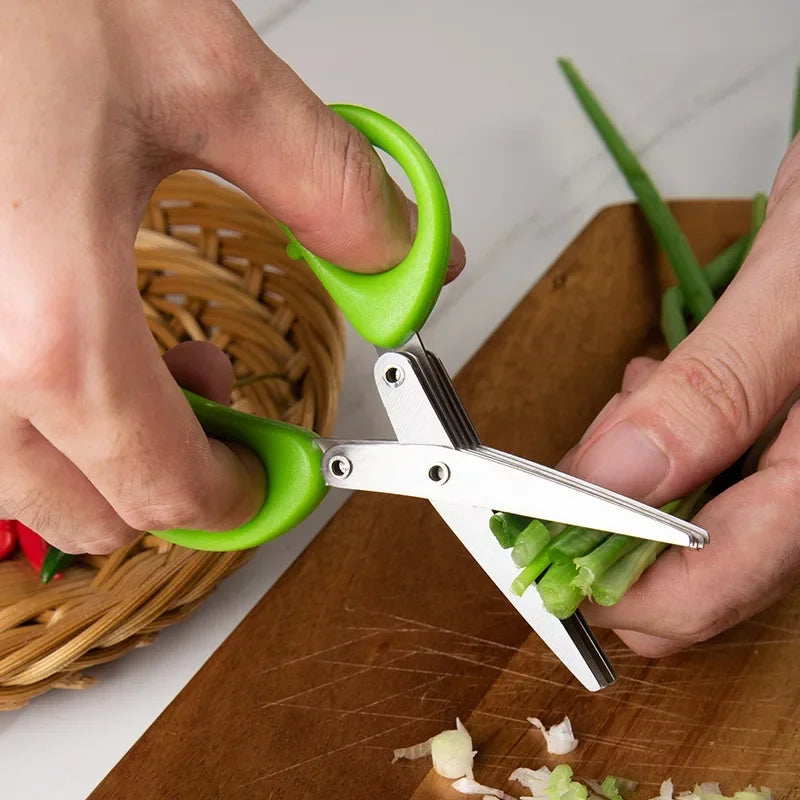 SliceNova – Multi-Layer Stainless Steel Kitchen Scissors