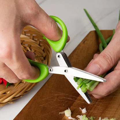 SliceNova – Multi-Layer Stainless Steel Kitchen Scissors