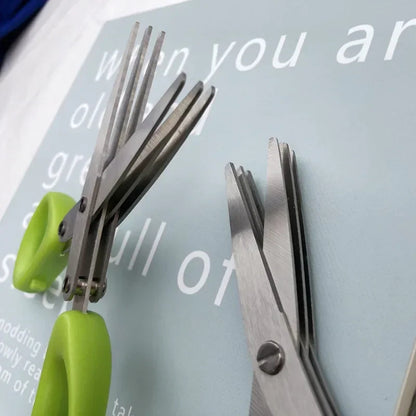 SliceNova – Multi-Layer Stainless Steel Kitchen Scissors