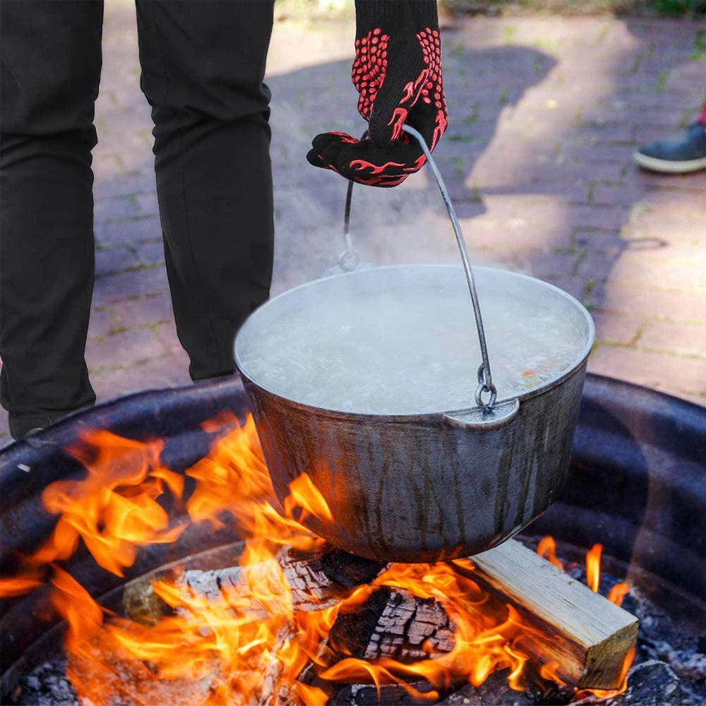 FlameGrip – High-Temperature BBQ Grill Gloves