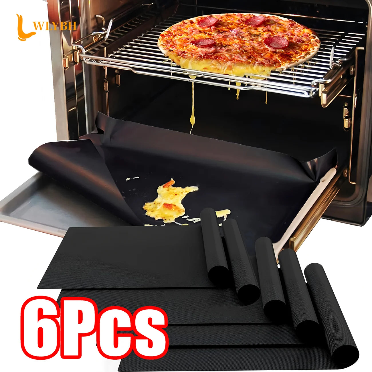 CookGuard – Reusable Heat-Resistant Oven Liners Set