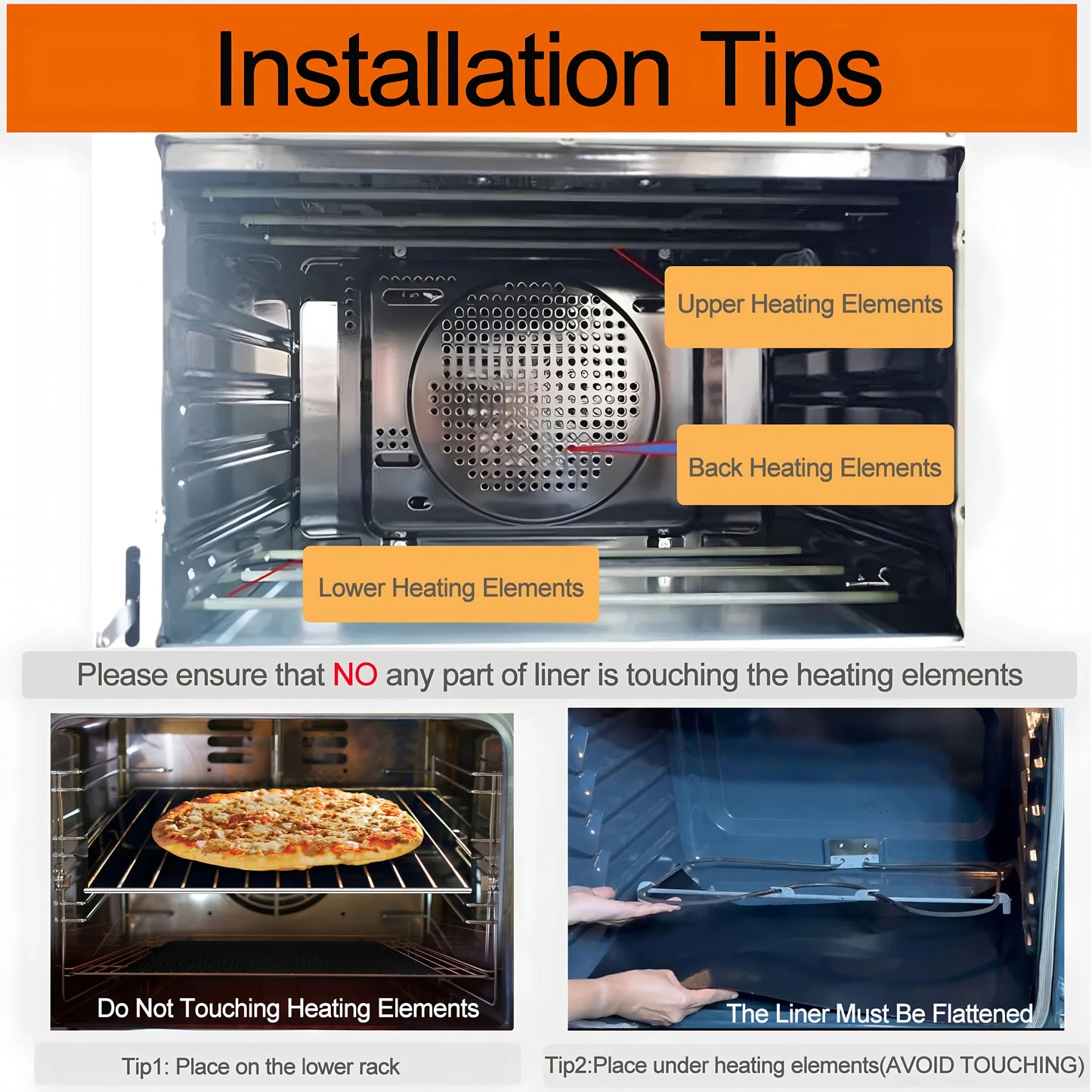 CookGuard – Reusable Heat-Resistant Oven Liners Set