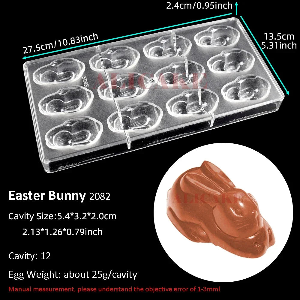 ChocoHare – Premium Polycarbonate Bunny Chocolate Mold