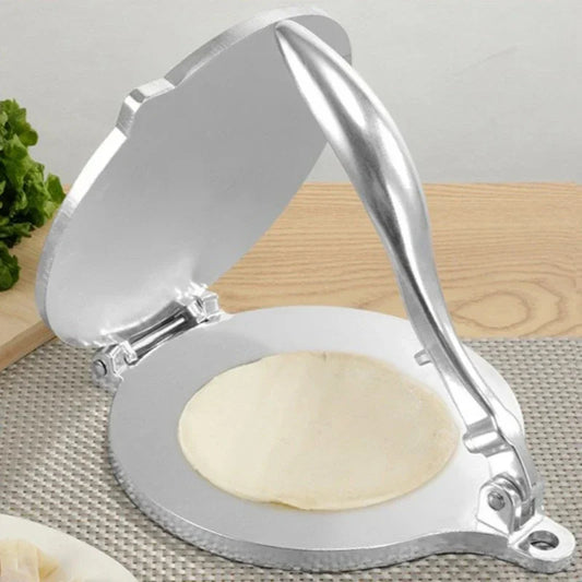 TortaCrafter – Premium 20cm Aluminum Tortilla Press