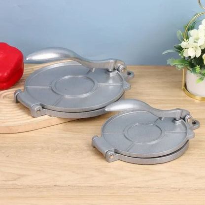 TortaCrafter – Premium 20cm Aluminum Tortilla Press