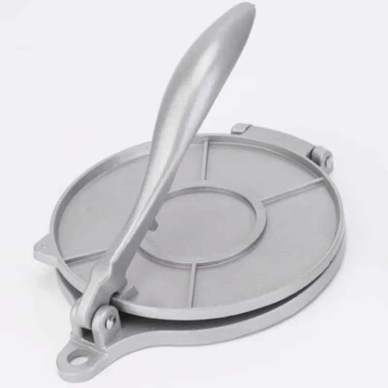 TortaCrafter – Premium 20cm Aluminum Tortilla Press