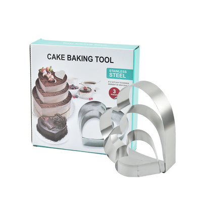 SweetForm – 3-Piece Stainless Steel Mousse
