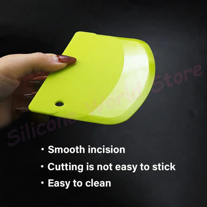 ChromaBake – Multi-Purpose Dough Scraper Set