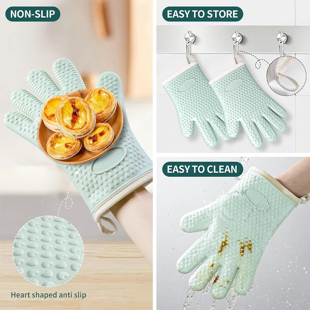 Heatora – Premium Silicone Heat Resistant Oven Glove 1pc