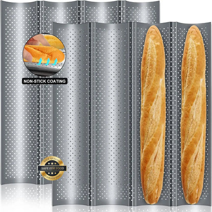 Walfos – French Baguette Wave Baking Pan