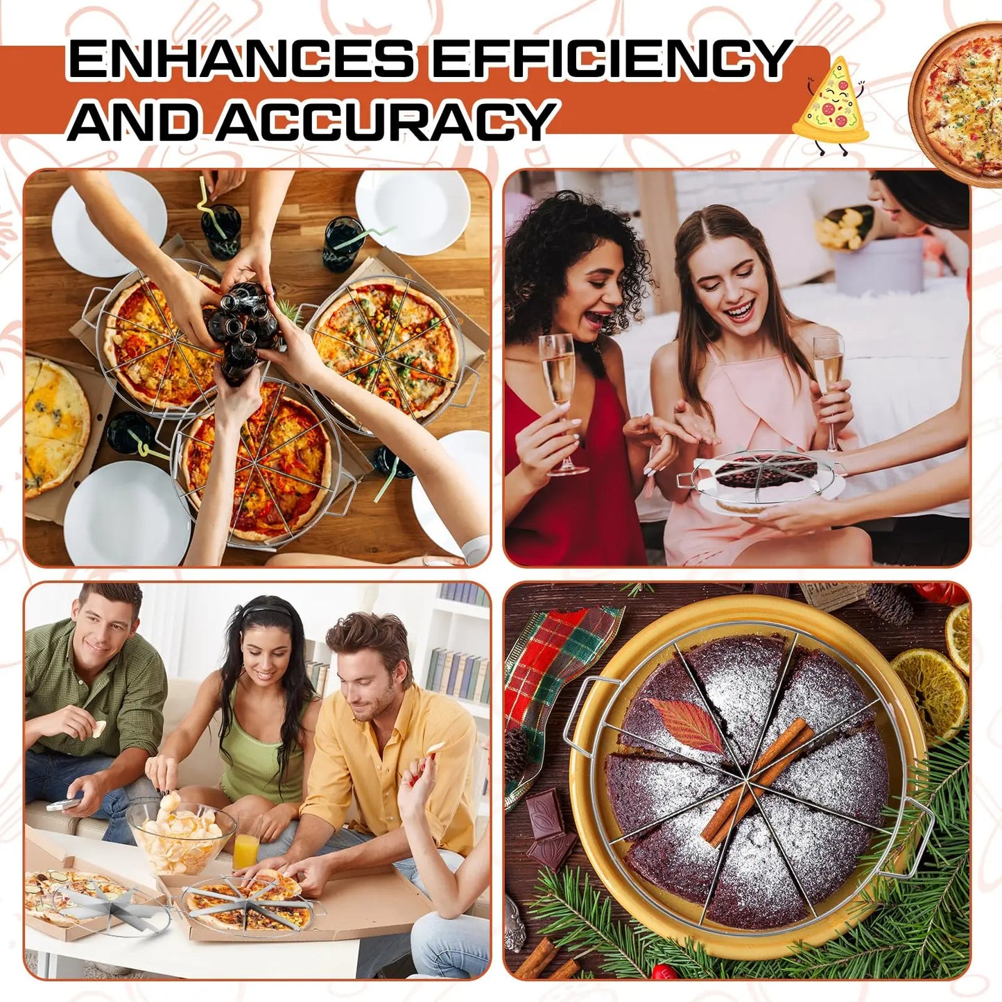 Slicevera – Premium Stainless Steel Cake Cutter