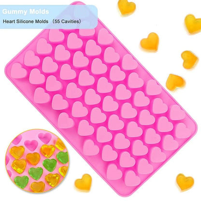 ChocoCubs – 7PCS Mini Silicone Fudge Mold Set