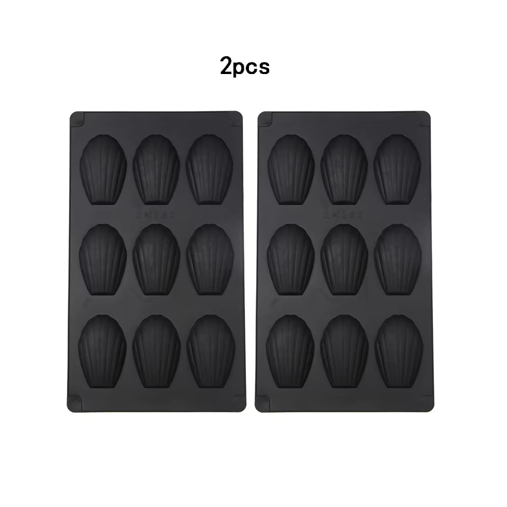 Madeleina – 2PCS Silicone Madeleine Cookie Pan Set