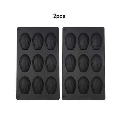 Madeleina – 2PCS Silicone Madeleine Cookie Pan Set