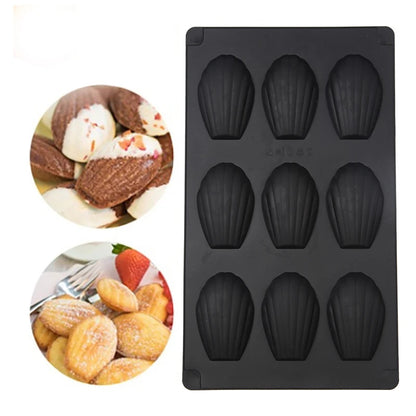 Madeleina – 2PCS Silicone Madeleine Cookie Pan Set