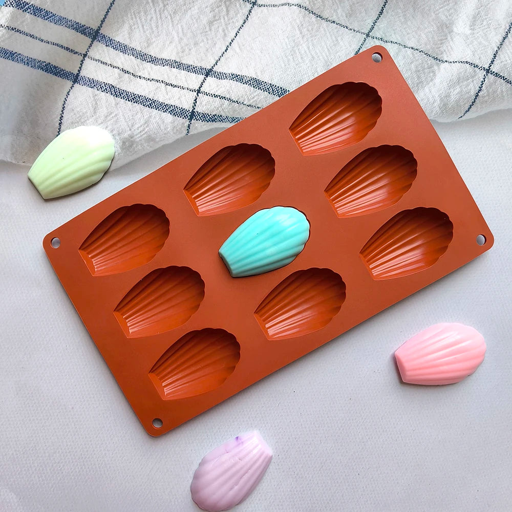 Madeleina – 2PCS Silicone Madeleine Cookie Pan Set