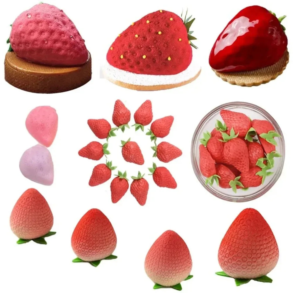 Strawvelle – Silicone Dessert Mold Kit