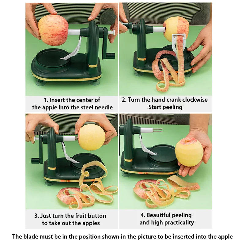 Peelvra – Manual Fruit Peeler Kit